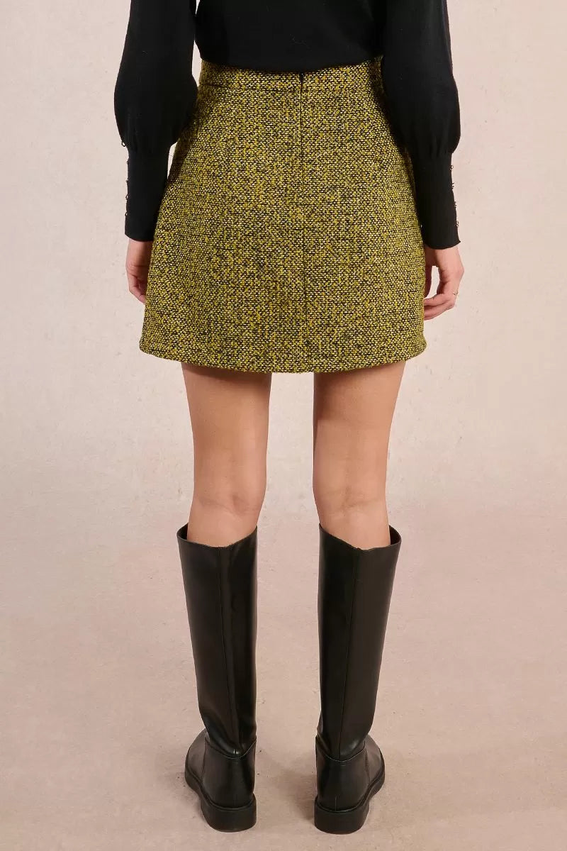 Jacquard Mini Skirt