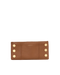 Mahogany Pebble/Brushed Gold Red Zip