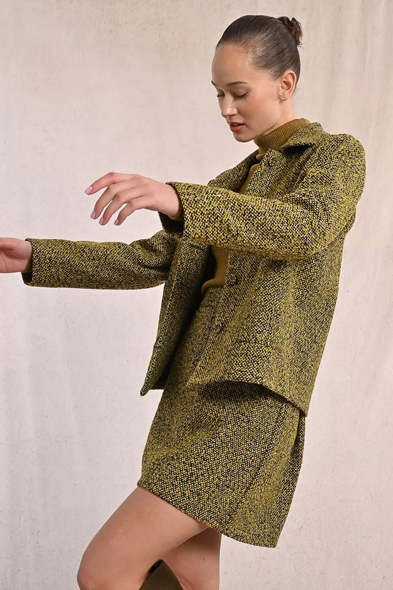 Short Jacquard Jacket