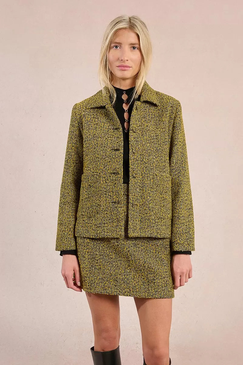 Short Jacquard Jacket