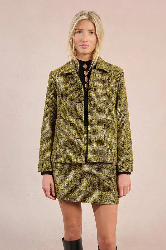 Short Jacquard Jacket