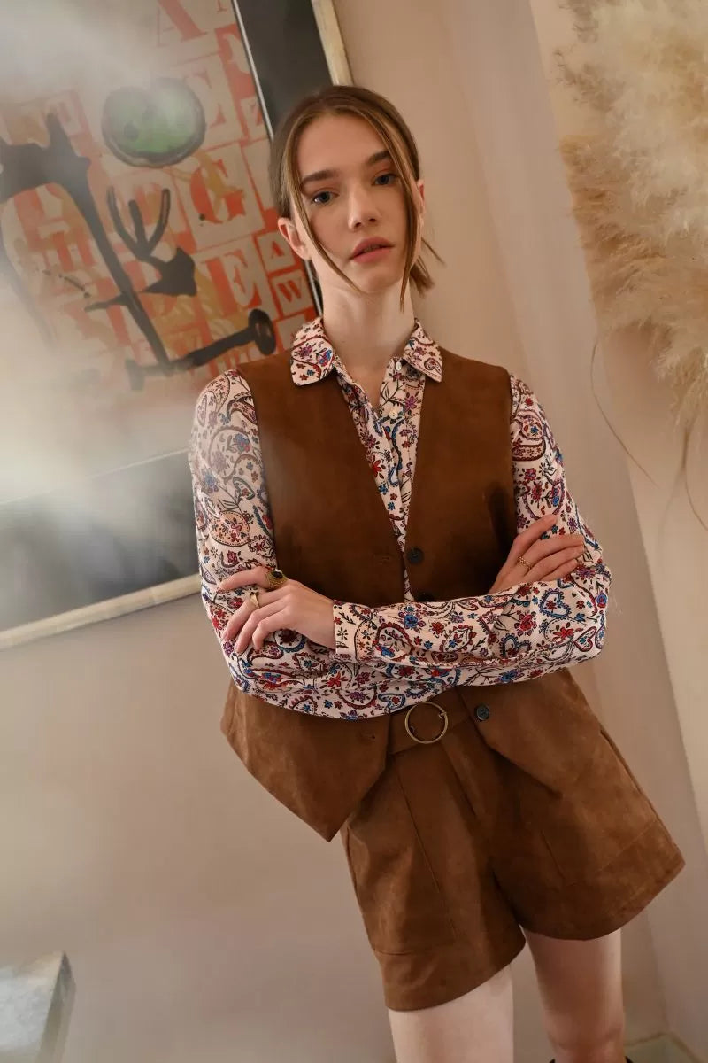 Lyandra Sleeveless Jacket