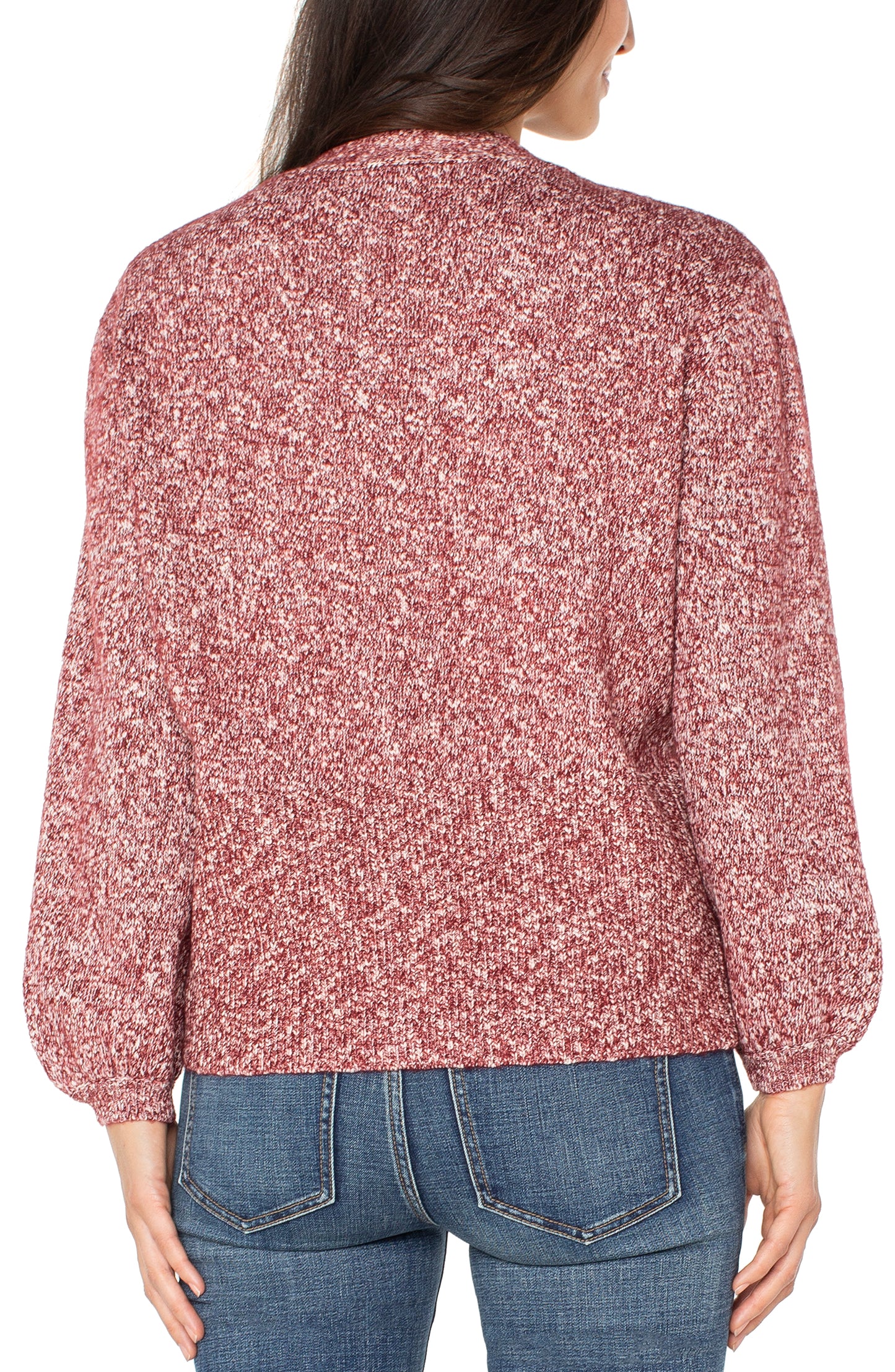Long Sleeve Button Front Cardigan Sweater