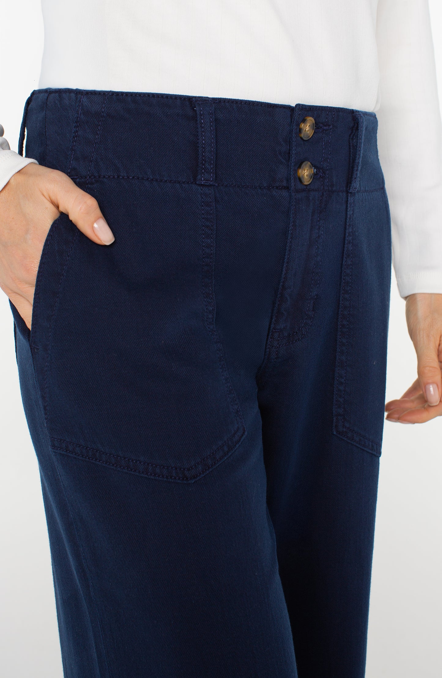 Utility Patch Pocket Wide Leg