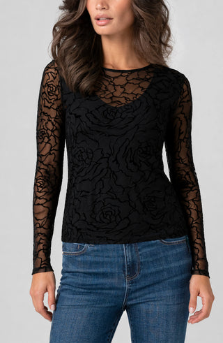 Layered Long Sleeve Top