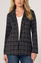 Navy/Tan Plaid