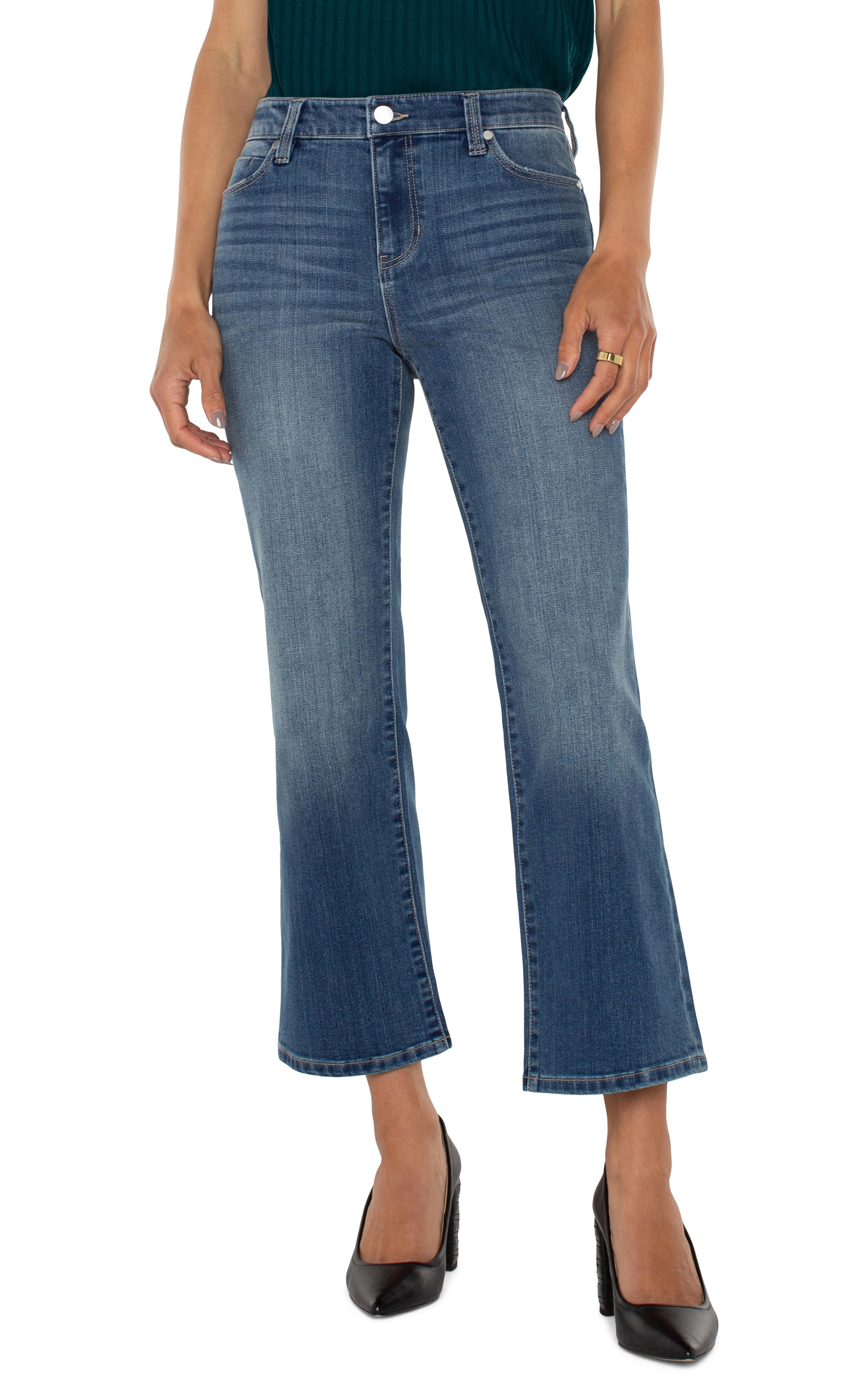 Hannah Cropped Flare