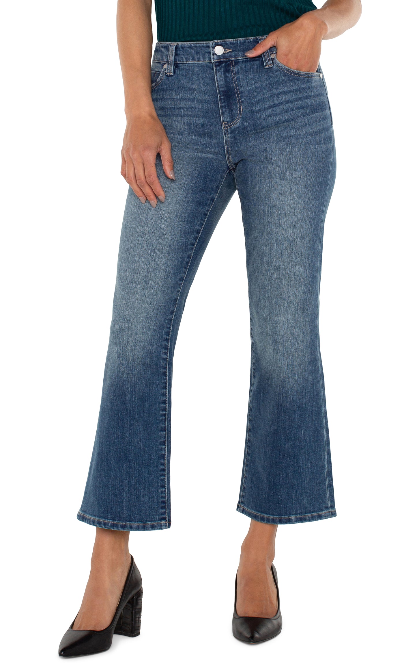 Hannah Cropped Flare