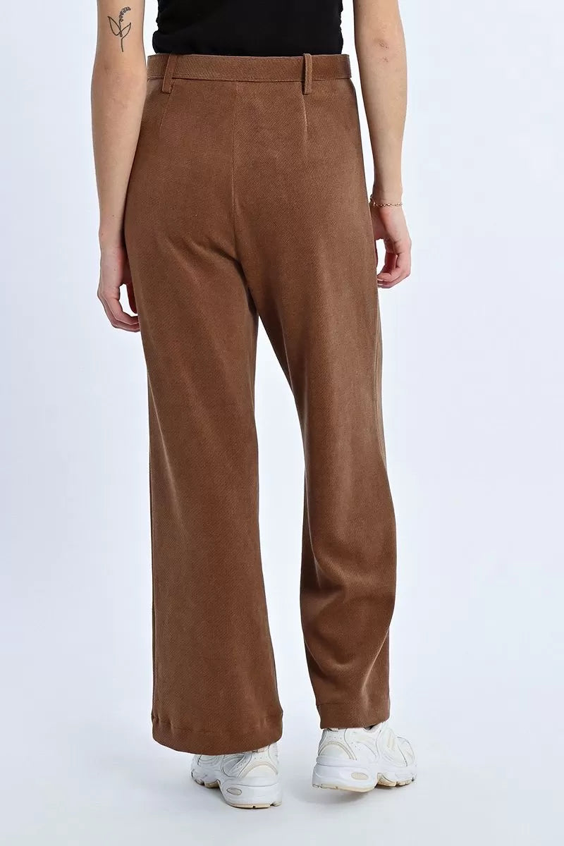 Wide Velvet Trousers